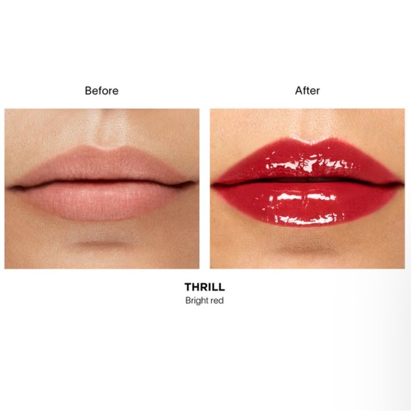 NIB Hourglass Phantom Volumizing Glossy Balm - Thrill 165 - Bright Red 💋 - Picture 13 of 13